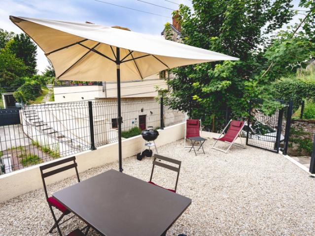 Àu coeur d'Amboise, gite de 40m2 avec 1 chambre + chambre d'a