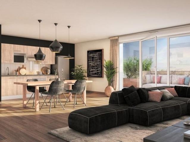 AU COEUR DE SAINT GREGOIRE 4 PIECES 102m² AVEC TERRASSE 23m² 4 pièces, 102 m²