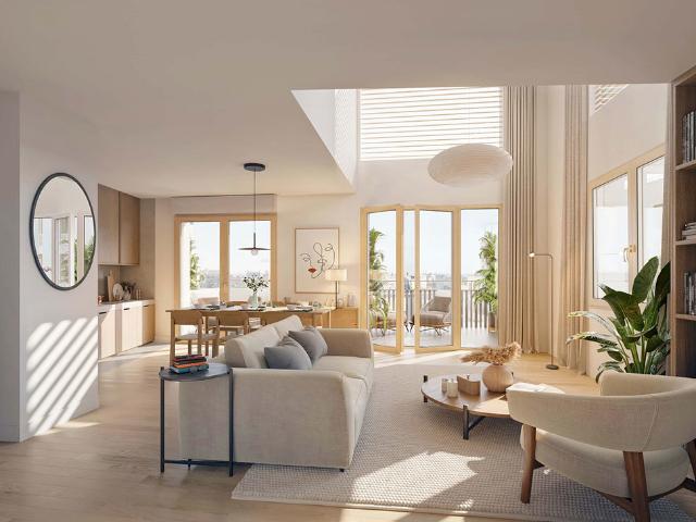 AU COEUR DES LICES APPARTEMENT 4 PIECES AVEC GRANDE TERRASSE ET PARKING PRIVATIF 4 pièces, 87 m²