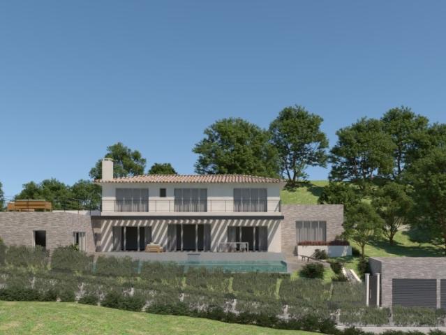 Au Coeur du Golfe de Saint Tropez, en lisière du village de Cogolin, Terrain avec permis de construire accepté