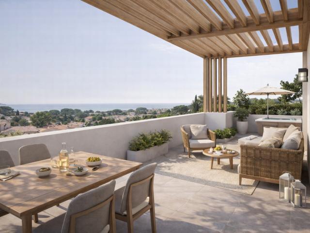 AU COEUR DU SECTEUR BAGUIER ! 3 MAGNIFIQUES TERRASSES POUR CE SPACIEUX T4 ! 4 pièces, 165 m²