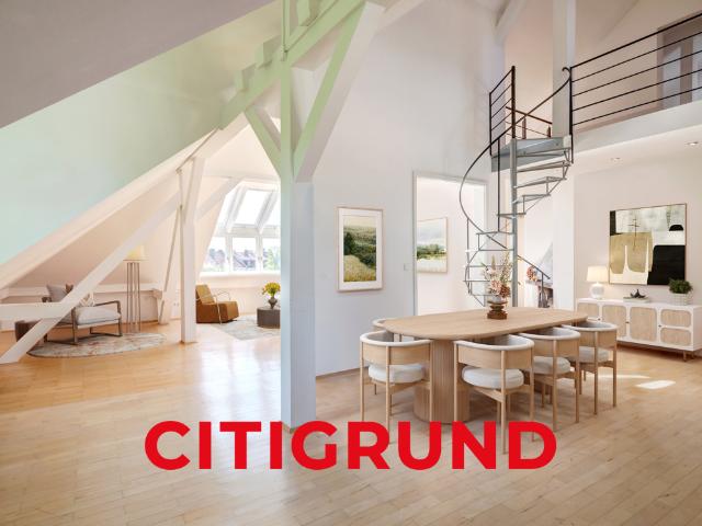 Au Haidhausen Elegantes Altbau Schmuckstück mit Galerie, Wintergarten und Gästeapartment