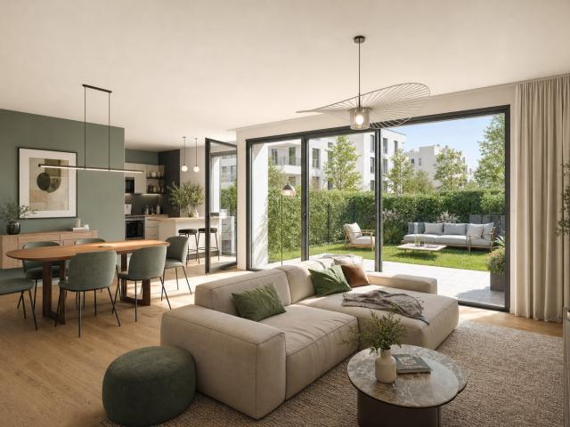 AU PIED DU RER NOGENT SUR MARNE – T3 NEUF AVEC GRAND EXTERIEUR 3 pièces, 67 m²