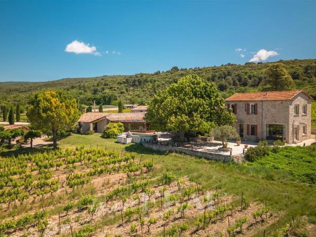 Au pied du Ventoux Mas provençal 610m² Bédoin