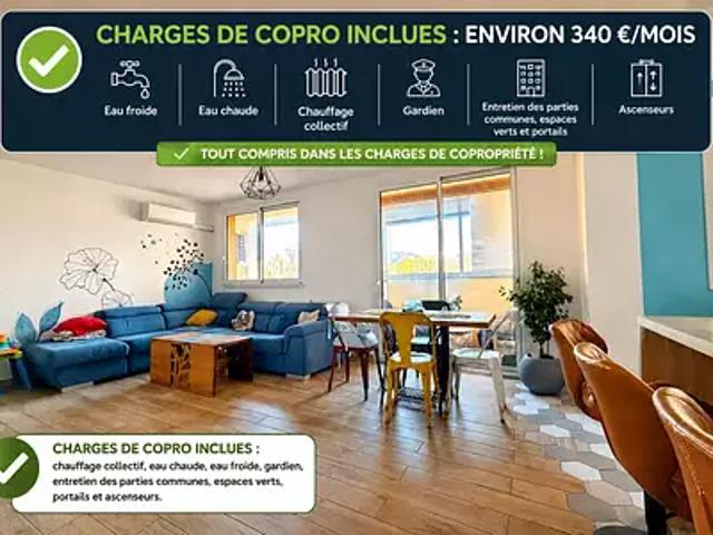 Aubagne 13400 Achat / Vente appartement 4 pièces t4