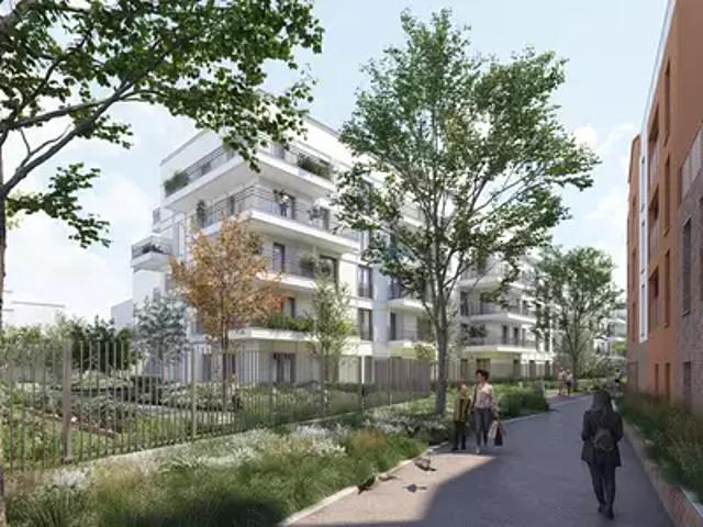 Aubervilliers 93300 Programme neuf appartement neuf à vendre t2 BBC TVA 5,5% Pinel