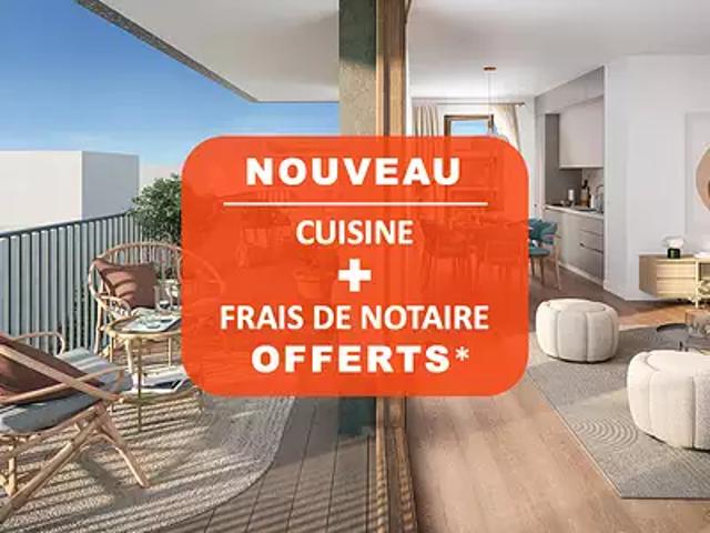 Aubervilliers 93300 Programme neuf appartement neuf à vendre t2 PTZ+ TVA réduite LMNP