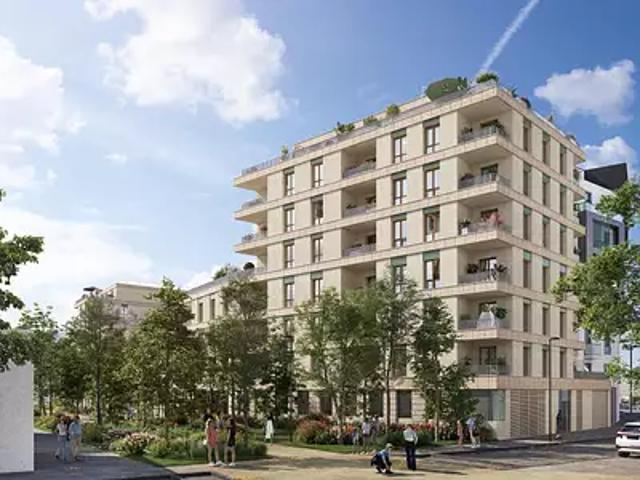 Aubervilliers 93300 Programme neuf appartement neuf à vendre t3 LMNP HQE TVA 5,5% NF