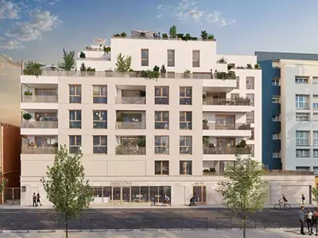 Aubervilliers 93300 Programme neuf appartement neuf à vendre t3 TVA 5,5%