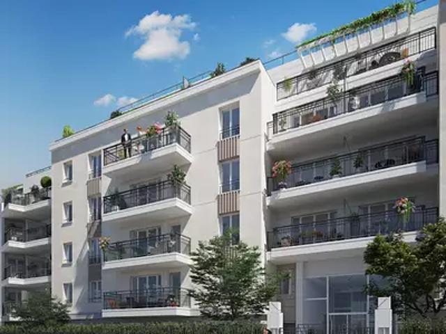 Aubervilliers 93300 Programme neuf appartement neuf à vendre t3 TVA 5,5% RT 2012