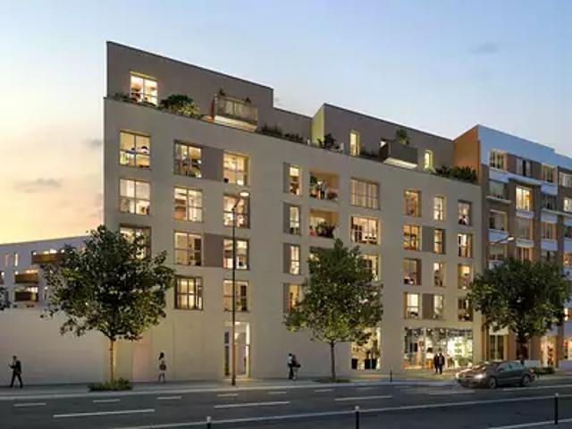 Aubervilliers 93300 Programme neuf appartement neuf à vendre t4 BBC TVA 5,5% Pinel