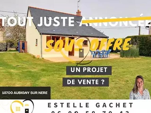 Aubigny sur Nère 18700 Achat / Vente maison 4 pièces t4