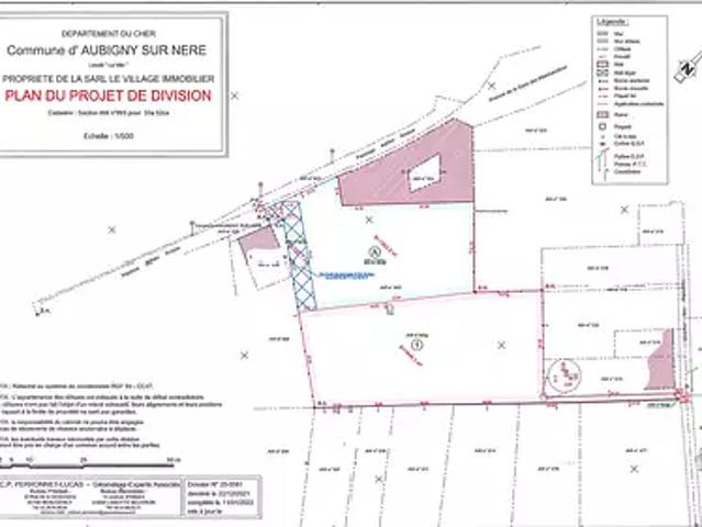 Aubigny sur Nère 18700 Achat / Vente terrain
