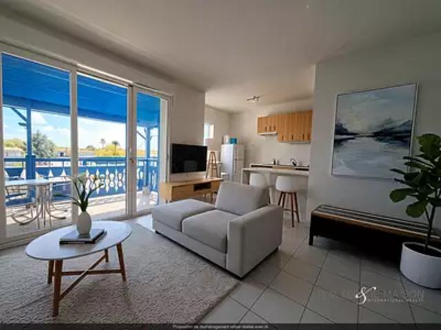 Audenge 33980 Achat / Vente appartement 2 pièces t2 au dernier étage piscine