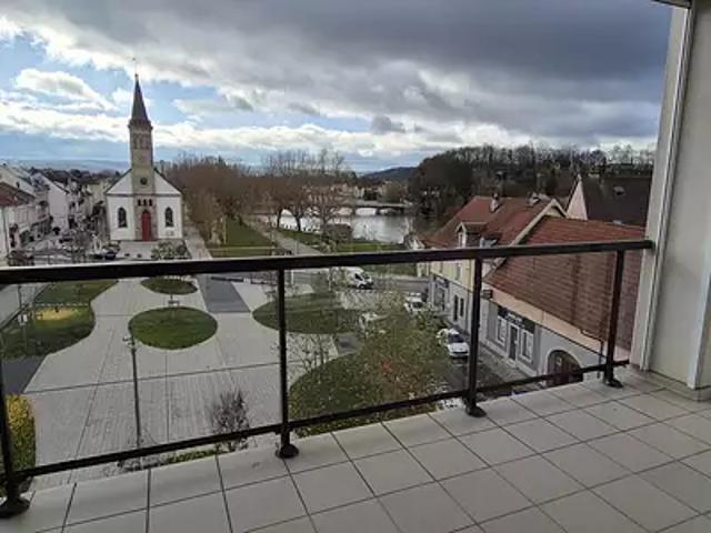 Audincourt 25400 Location appartement 4 pièces t4 terrasse parking