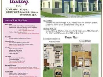 Audrey Townhouses in Parksville Residences Kawit Cavite