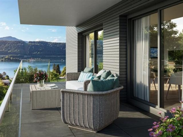 Auenblick Wohnen mit Wörthersee im Blick