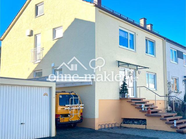 Aufwändig renovierte Doppelhaushälfte als Ein oder Zweifamilienhaus nutzbar ohne Maklerprovision