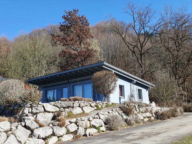 Aufwachen im Bungalow mit Blick ins Europanaturschutzgebiet Oichtenriede
