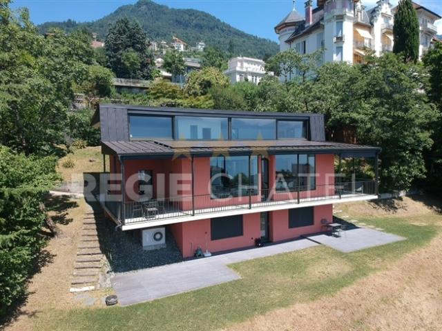 Auf den Höhen von Montreux Wunderschöne Villa mit Seeblick