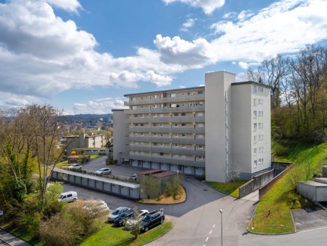 Auf der Suche nach einem Einstellparkplatz in Aarau