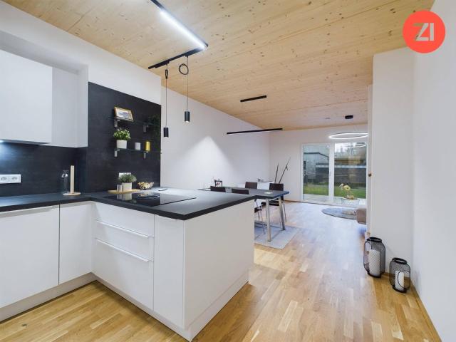 AUGARTEN* Eck Reihenhaus mit 4 Zimmer Terrasse und Garten Holzriegelbauweise