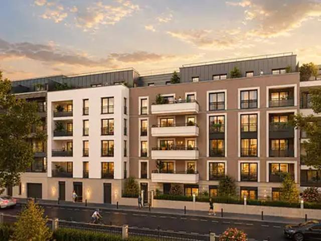 Aulnay sous Bois 93600 Programme neuf appartement neuf à vendre t3 PTZ+ HQE TVA 5,5% NF