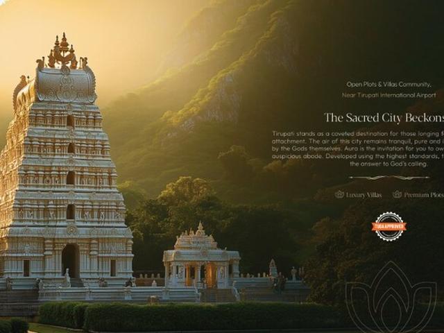Aura 1500 Sq.Ft. Plot in Anjimedu Tirupati Listing ID: #9585