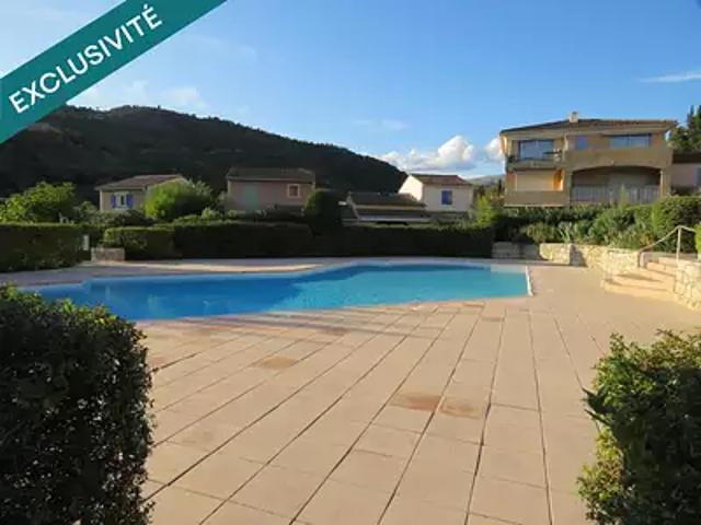 Auribeau sur Siagne 06810 Achat / Vente appartement 3 pièces t3 piscine terrasse