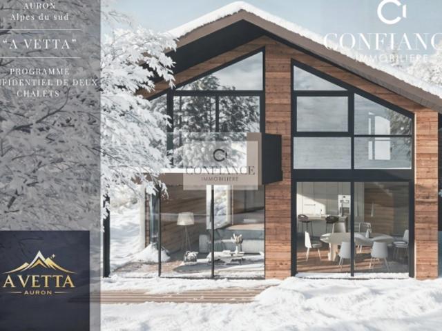 AURON – Chalet d'exception neuf 190 m² ¦ Luxe, volumes & ar