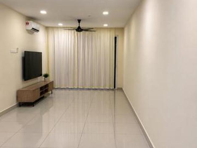 Aurora Condo Puchong Apartment Ready Move In with Washer Fridge
