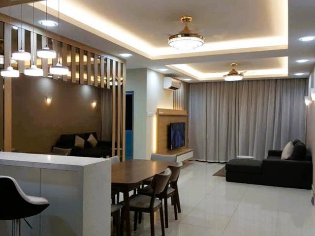 Aurora Residence Lake Side City 3r2b Puchong Fully Furnish Rent