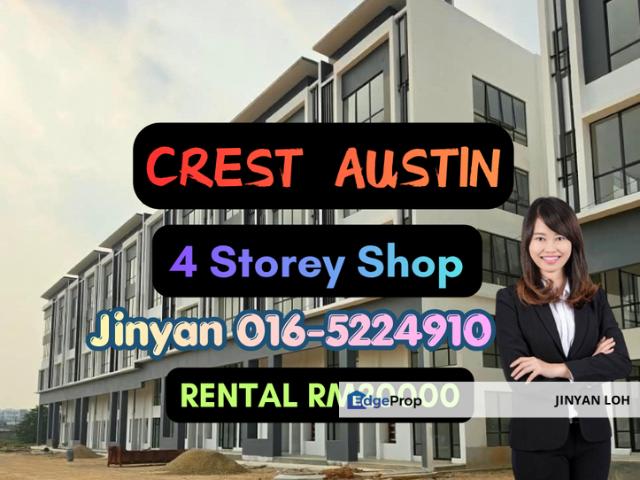 Austin Crest Mount Austin 4 Storey Shoplot For Rent