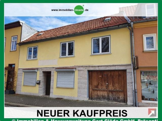 AUSBAUHAUS* GRÖßER als man denkt sehr großzügiges Ausbauhaus mit massivem Hintergebäude in der Altstadt von Bad Langensalza