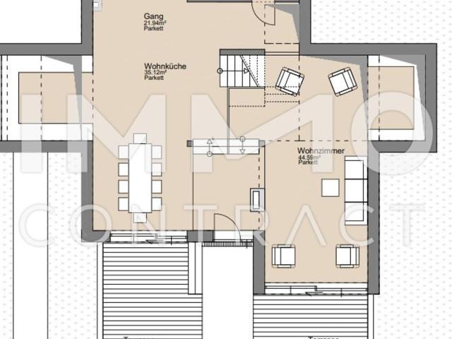 Ausblick Ruhe Natur Design Stil: Lichtdurchflutetes Architektenhaus mit Bestausstattung