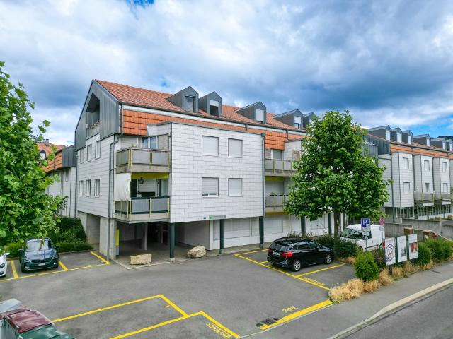 Außenparkplatz in Cheseaux