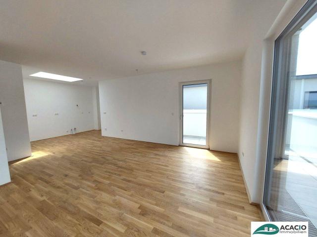 AUSSERGEWÖHNLICHE 3 Zimmer Eigentumswohnung mit umlaufender Terrasse KLIMAAKTIV Gold ausgezeichneter Neubau keine Provision für den Käufer Nähe St. Pölten / Wohnpark Ober Grafendorf ökologisch, hochmodern, ausgezeichnet