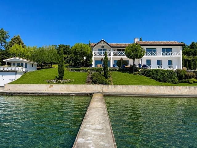 Außergewöhnliche Uferimmobilie in Perroy – absolute Eleganz am Lake Geneva