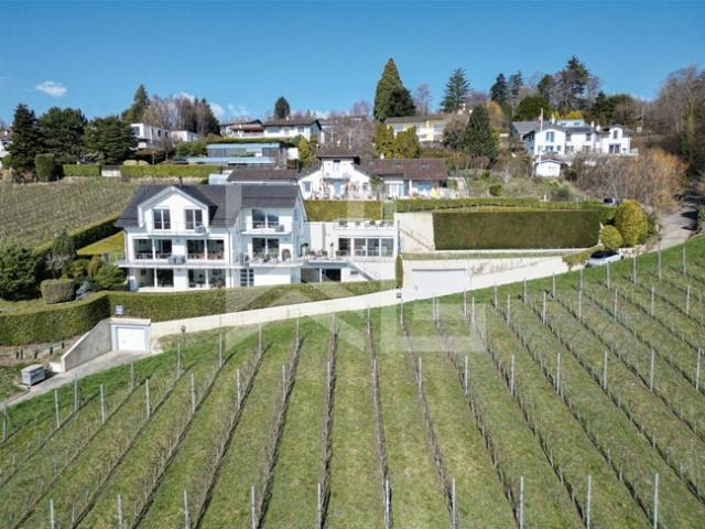 Außergewöhnliche zeitgenössische Villa mit spektakulärem Blick auf den See