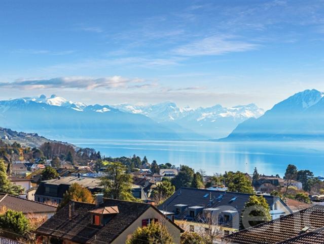 Außergewöhnliche Immobilie in Pully geräumiges Doppelhaus mit atemberaubender Aussicht