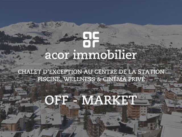 Außergewöhnliches Chalet im Zentrum des Kurorts Verbier