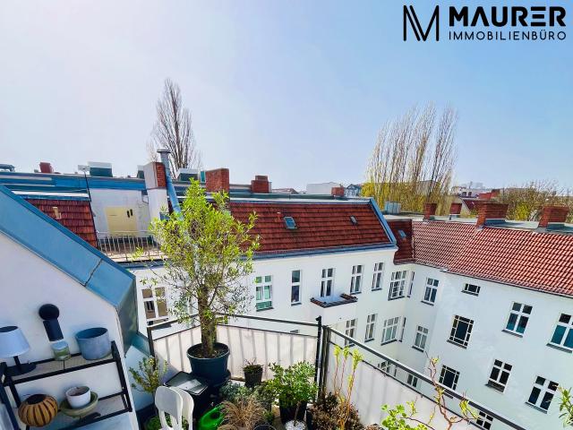 Außergewöhnliches Dachgeschoss Apartment mit Süd West Terrasse nahe Ku'Damm | Berlin Wilmersdorf