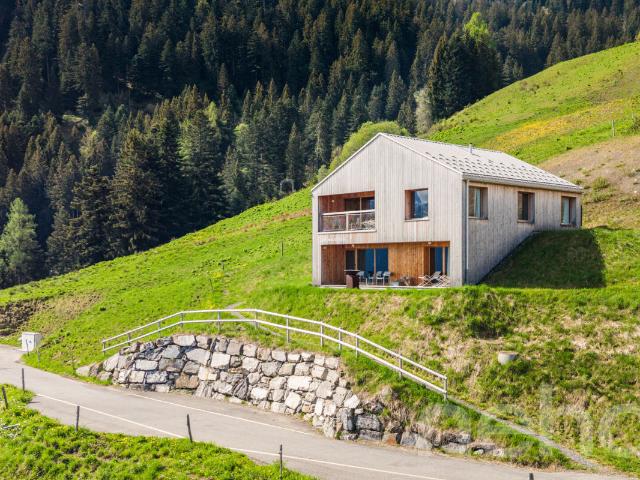 Außergewöhnliches Panorama – Architektenchalet mitten in der Natur