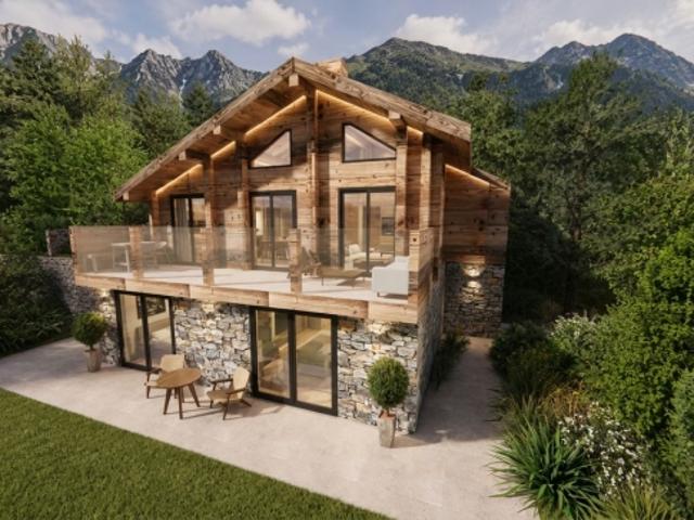 Außergewöhnliches Renovierungsprojekt Freistehendes Chalet nahe dem Zentrum von Crans mit großem Potenzial