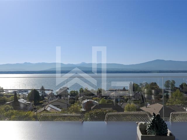Außergewöhnliches, zeitgenössisches Anwesen – Panoramablick auf den See