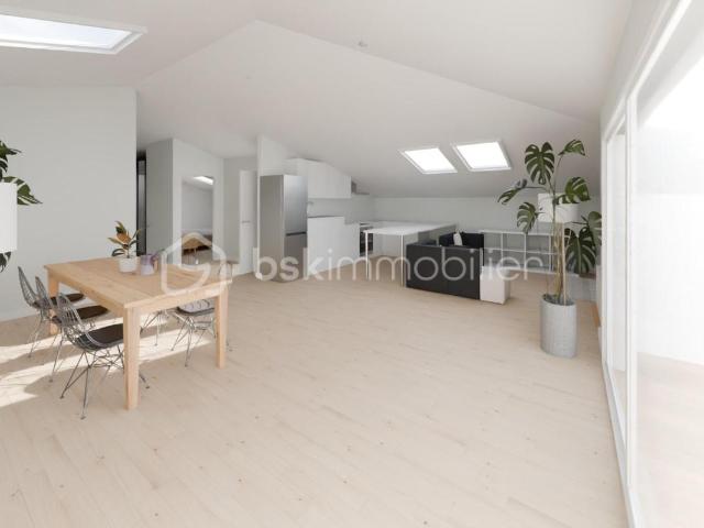 AUSSONNE, appartement T4 de 131m2 avec terrasse tropezienne et 2 emplacements de parking