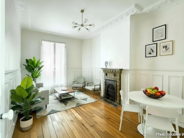 Auteuil / Exelmans Deux pièces de caractère Art Nouveau 35m² Paris 16ème