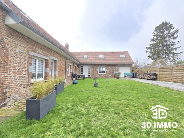 Authenticité, volumes et sérénité au coeur de la campagne 180m² Preux au Bois