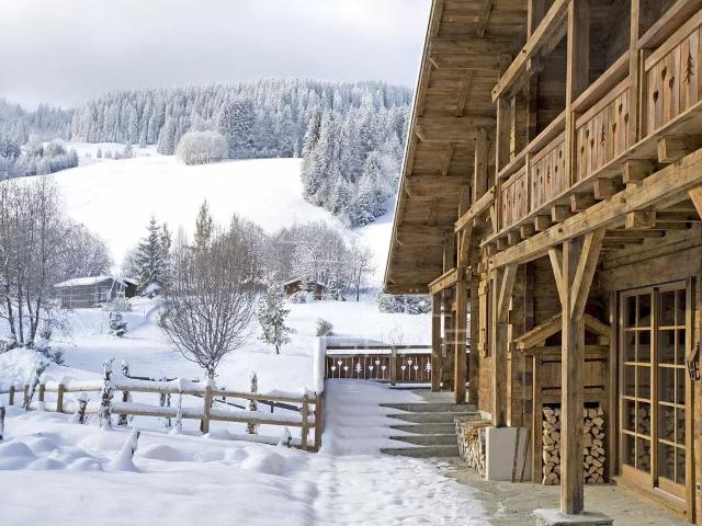 Authentique chalet en bois Vue panoramique et très proche pistes Mont d'Arbois