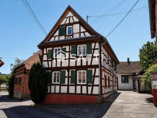 Maison alsacienne 163 m² rénovée